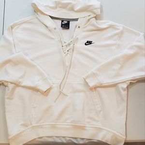 Women's Nike hoodie. Medium. Cream